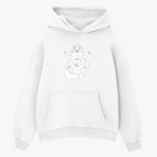 Толстовка худи оверсайз