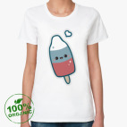 Женская футболка органик