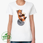 Женская футболка органик