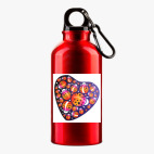 Металлическая бутылка 400 мл UV-DTF