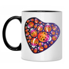 Кружка двухцветная