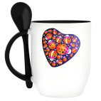 Кружка с ложкой