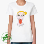 Женская футболка органик