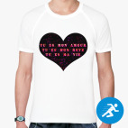 Мужская спортивная футболка