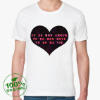 Мужская футболка органик