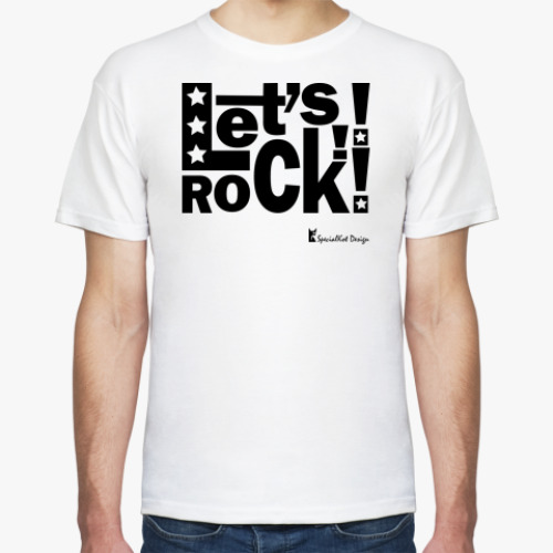 Футболка Let's Rock Man!