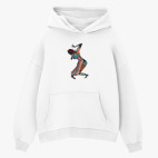 Толстовка худи оверсайз