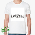 Мужская футболка органик