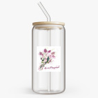 Банка с бамбуковой крышкой