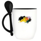 Кружка с ложкой