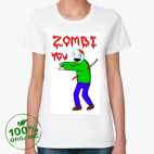 Женская футболка органик