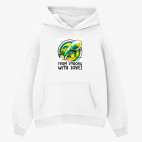 Толстовка худи оверсайз