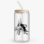 Банка с бамбуковой крышкой