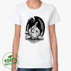 Женская футболка органик