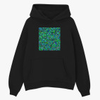 Толстовка худи оверсайз