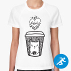 Женская спортивная футболка