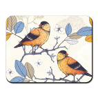 Коврик для мыши Птицы на ветке