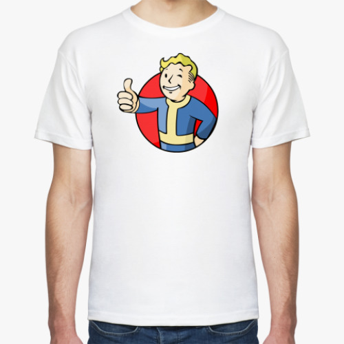 Футболка с принтом Lucky vault-boy