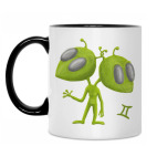 Кружка двухцветная