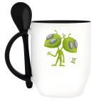 Кружка с ложкой