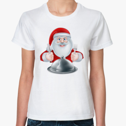Классическая футболка Food Santa