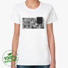 Женская футболка органик