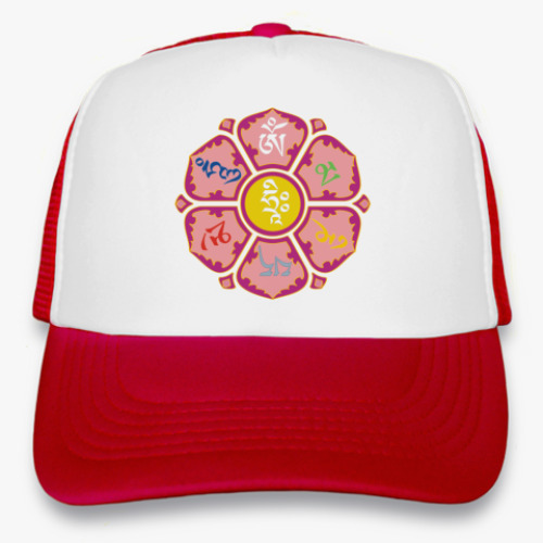 Кепка-тракер с принтом Лотос