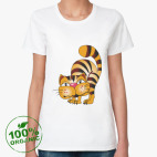 Женская футболка органик