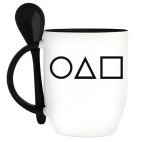 Кружка с ложкой