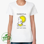 Женская футболка органик