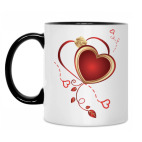 Кружка двухцветная