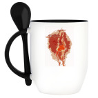 Кружка с ложкой