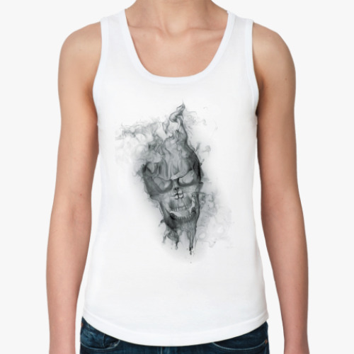 Женская майка Дым