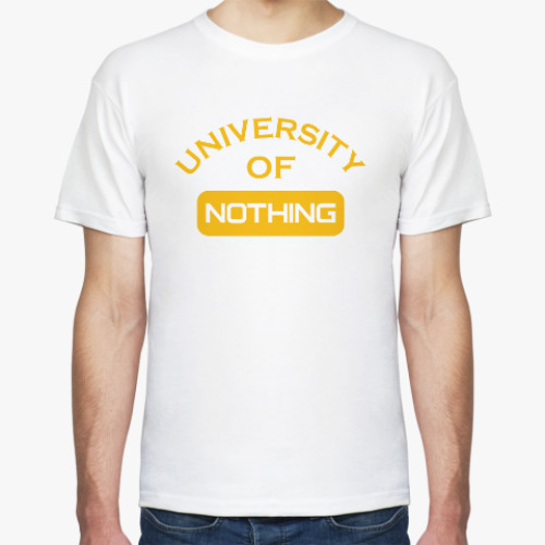 Футболка University Of Nothing