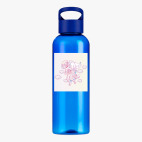 Прозрачная спортивная бутылка