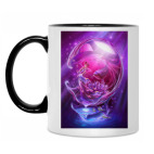 Кружка двухцветная