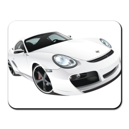 Коврик для мыши с принтом машина