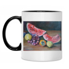 Кружка двухцветная