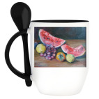 Кружка с ложкой