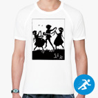 Мужская спортивная футболка