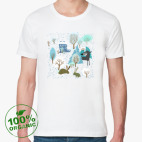 Мужская футболка органик