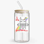 Банка с бамбуковой крышкой