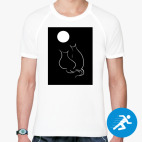 Мужская спортивная футболка