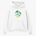 Толстовка худи оверсайз