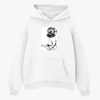 Толстовка худи оверсайз