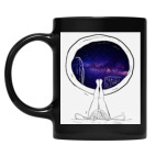 Кружка цветная UV-DTF