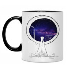 Кружка двухцветная