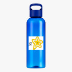 Прозрачная спортивная бутылка