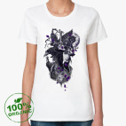 Женская футболка органик