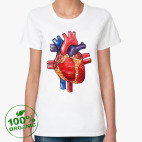 Женская футболка органик